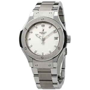Hublot Titanium White Dial Watch