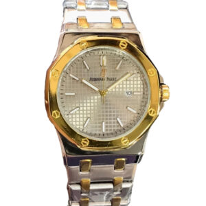 Royal Oak Style Two-Tone Stainless Steel Watch