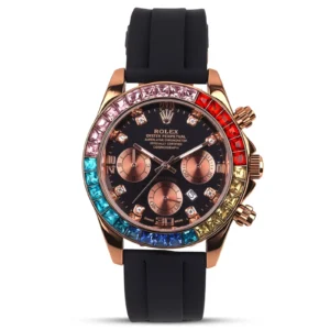 Rolex Daytona Rainbow - Rose Gold Chronograph